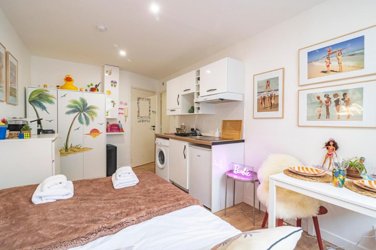 Explorereims - Malibu Beachhouse Proche Gare Et Centre Bagian luar foto