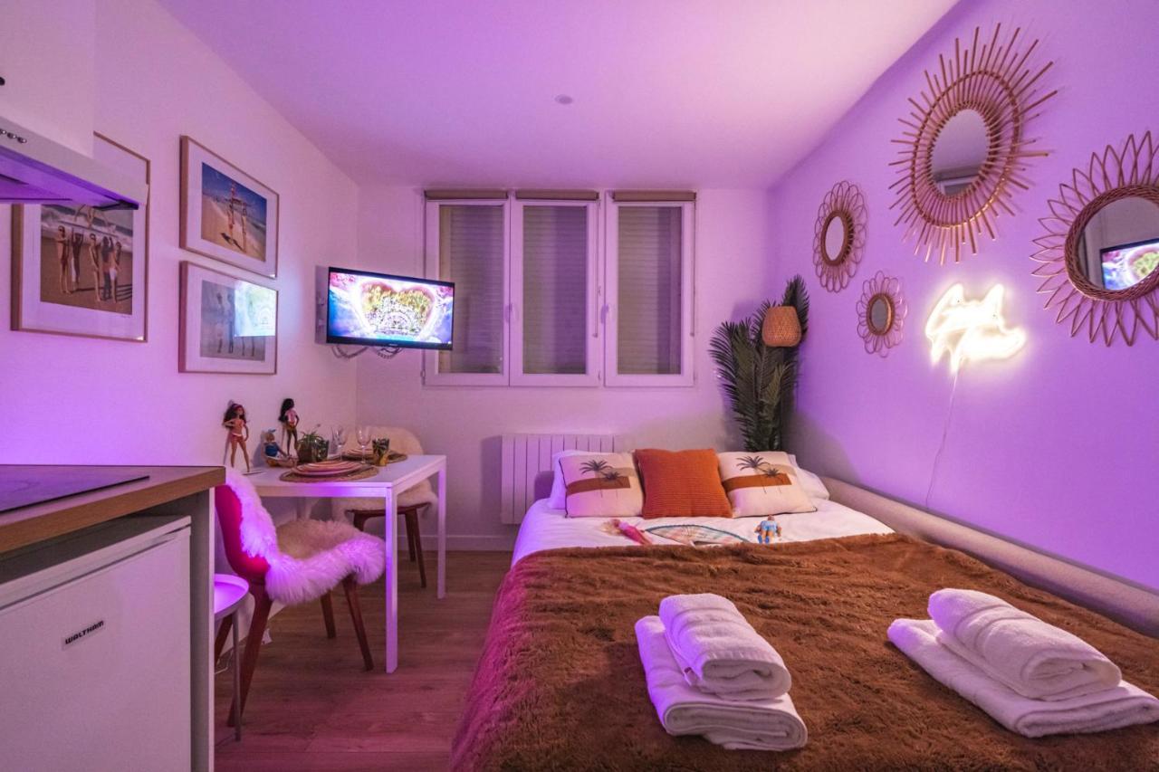 Explorereims - Malibu Beachhouse Proche Gare Et Centre Bagian luar foto