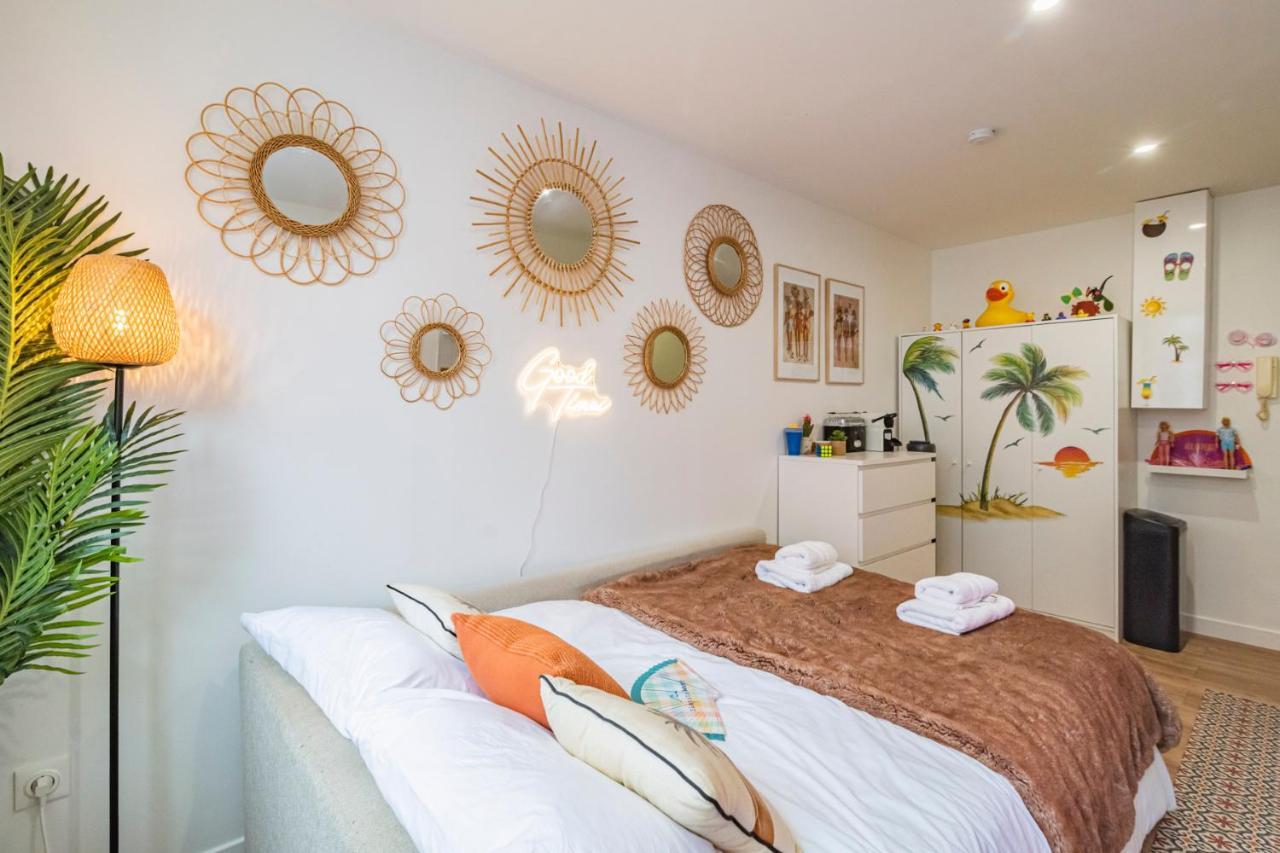 Explorereims - Malibu Beachhouse Proche Gare Et Centre Bagian luar foto
